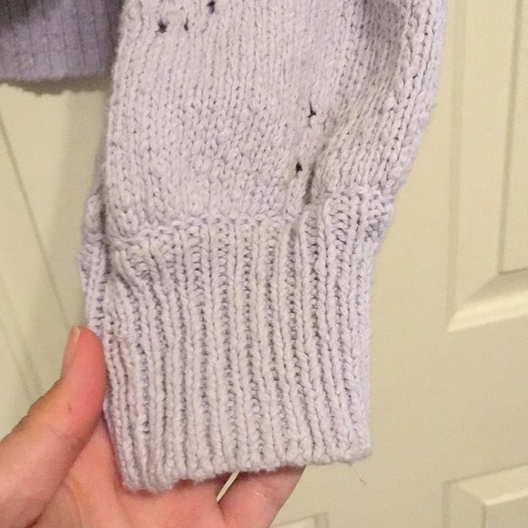 Madewell Purple Pullover Sweater - Picture 4 of 12